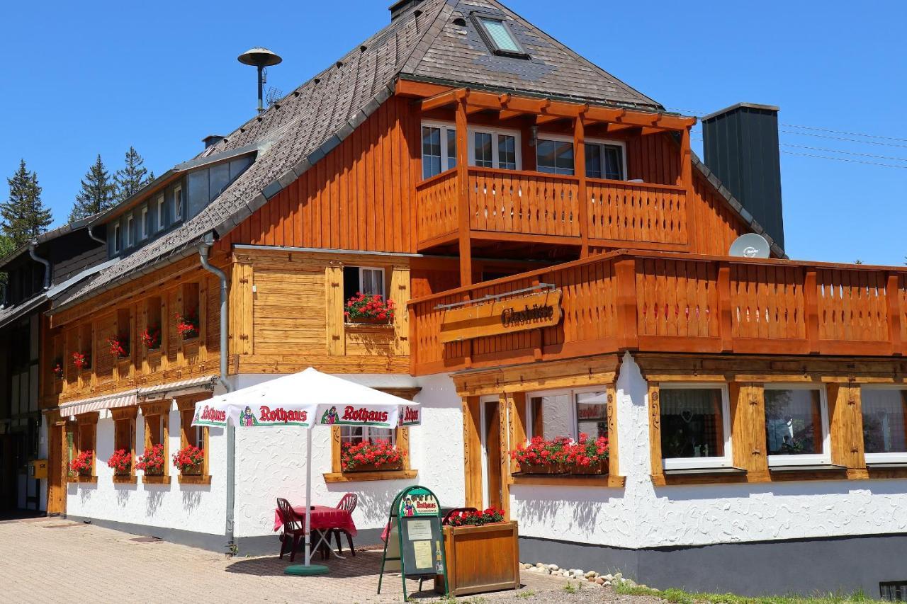 Hoehenpension Glashuette Bed&Breakfast Fruehstueckspension Hotel Garni Бонндорф-ім-Шварцвальд Екстер'єр фото